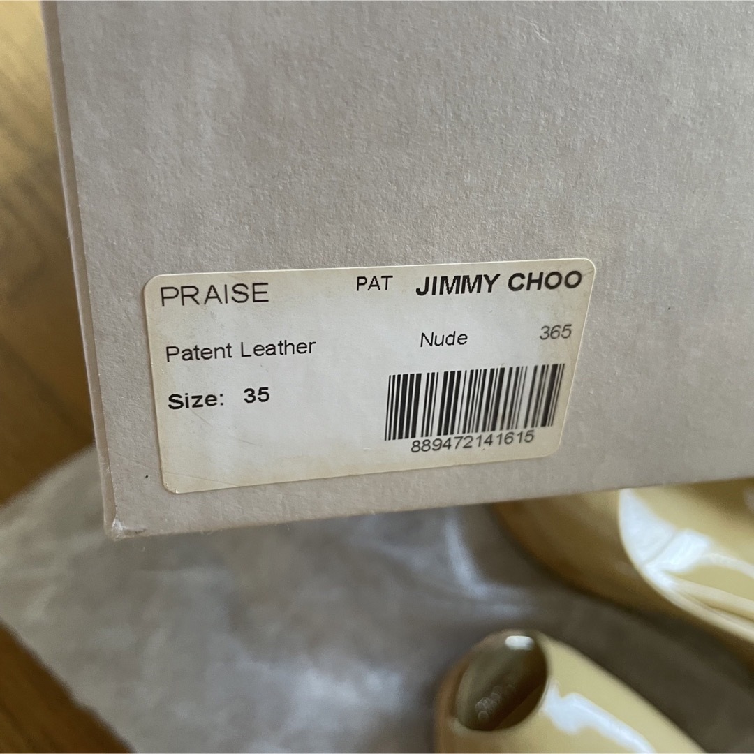 JIMMY CHOO(ジミーチュウ)のJIMMY CHOO ジミーチュウ オープントゥ・サンダル レディースの靴/シューズ(ハイヒール/パンプス)の商品写真