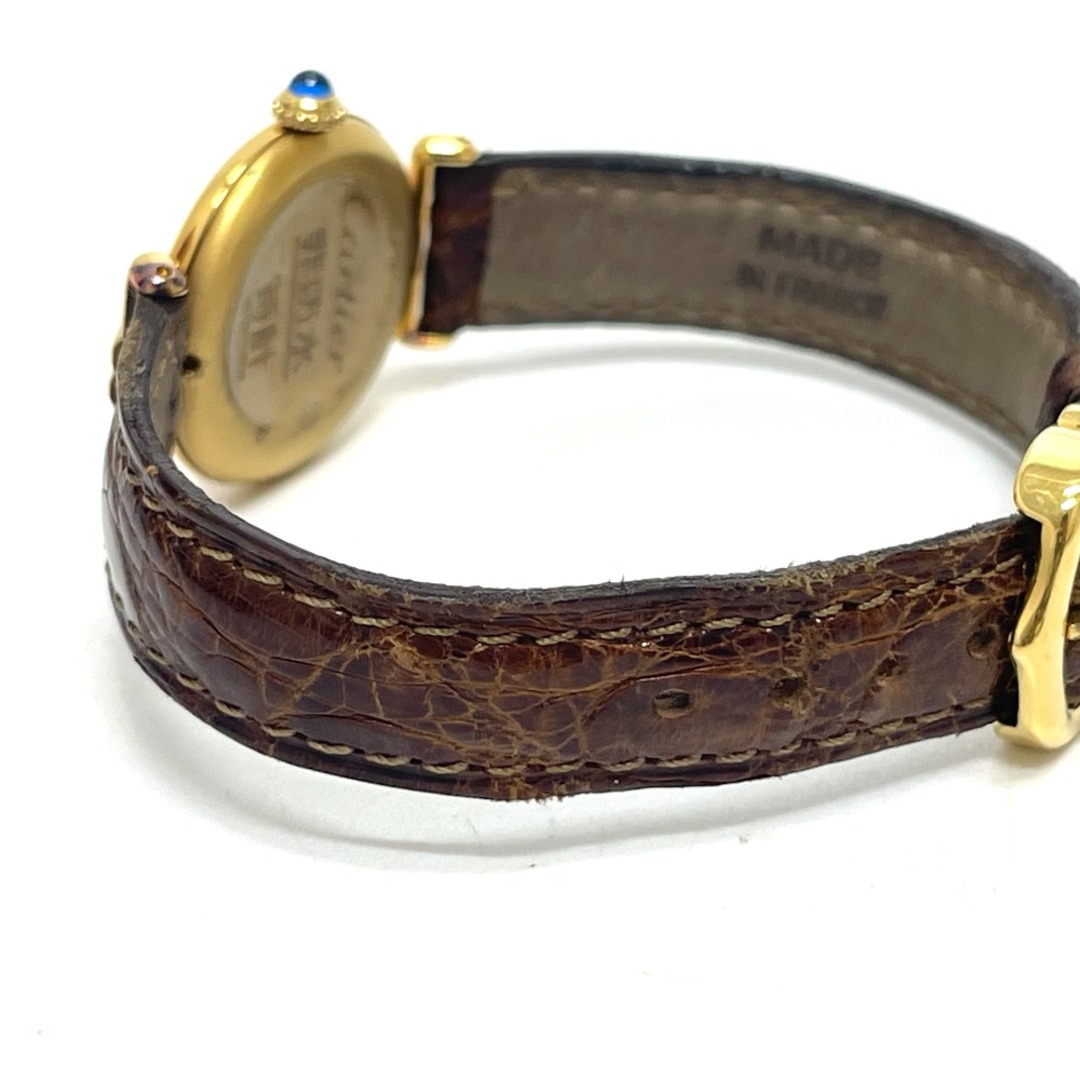 Cartier(カルティエ)のカルティエ CARTIER マスト コリゼ ヴェルメイユ 590002 クォーツ 腕時計 SS ゴールド レディースのファッション小物(腕時計)の商品写真
