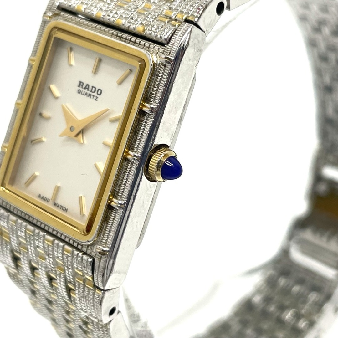 RADO(ラドー)のラドー RADO スクエア 133.9026.2 クォーツ 腕時計 SS/GP シルバー レディースのファッション小物(腕時計)の商品写真