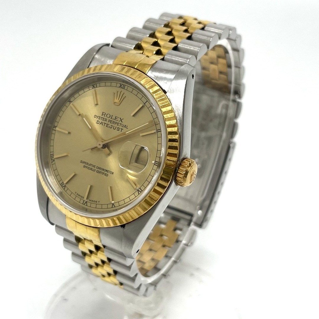 カルティエ 腕時計 自動巻き シルバー メンズ レディース 美品 h-a579a