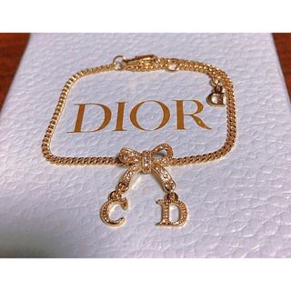 [USED/]Christian Dior クリスチャンディオール ブレスレット ロゴ ゴールド 喜平チェーン  tdc-001600-4d