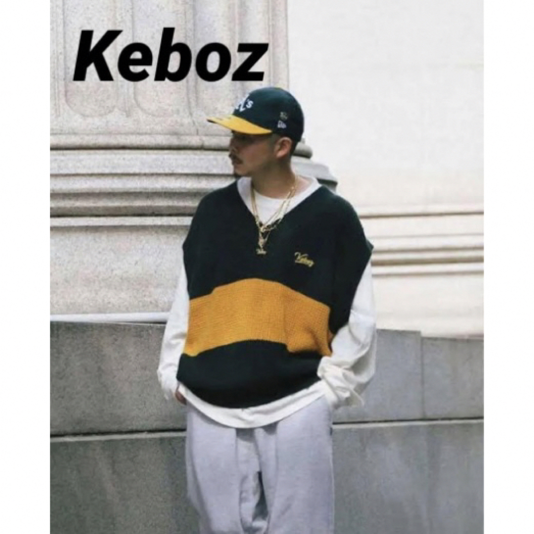 keboz ニット　ニットベスト