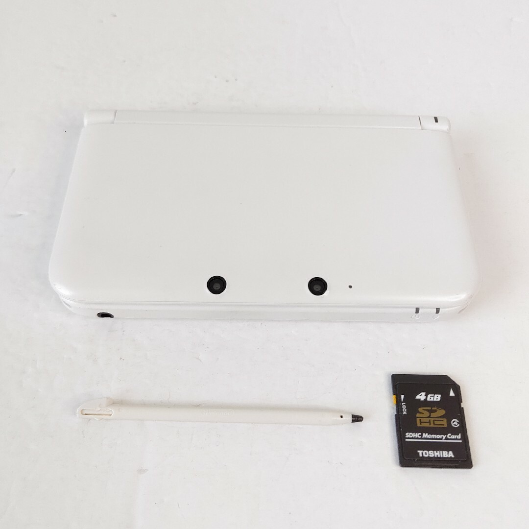 Nintendo ニンテンドー3DSLL ホワイト 美品 任天堂 ゲーム機-