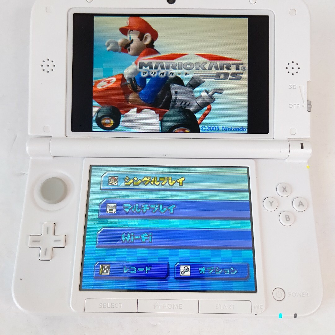 Nintendo ニンテンドー3DSLL ホワイト 美品 任天堂 ゲーム機-