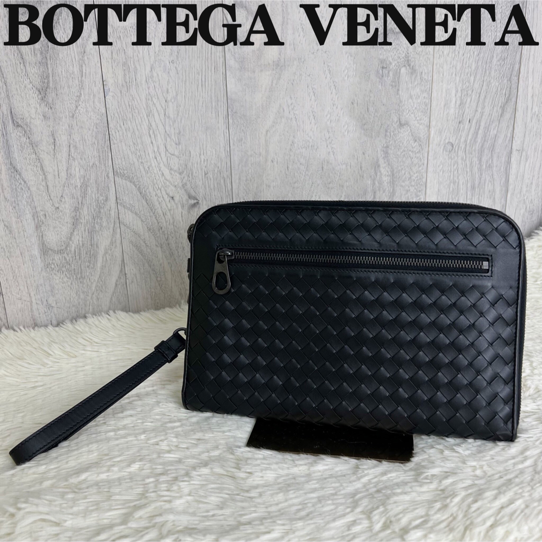 ✨️美品✨️ BOTTEGAVENETA  クラッチバッグ メンズ イントレチャート