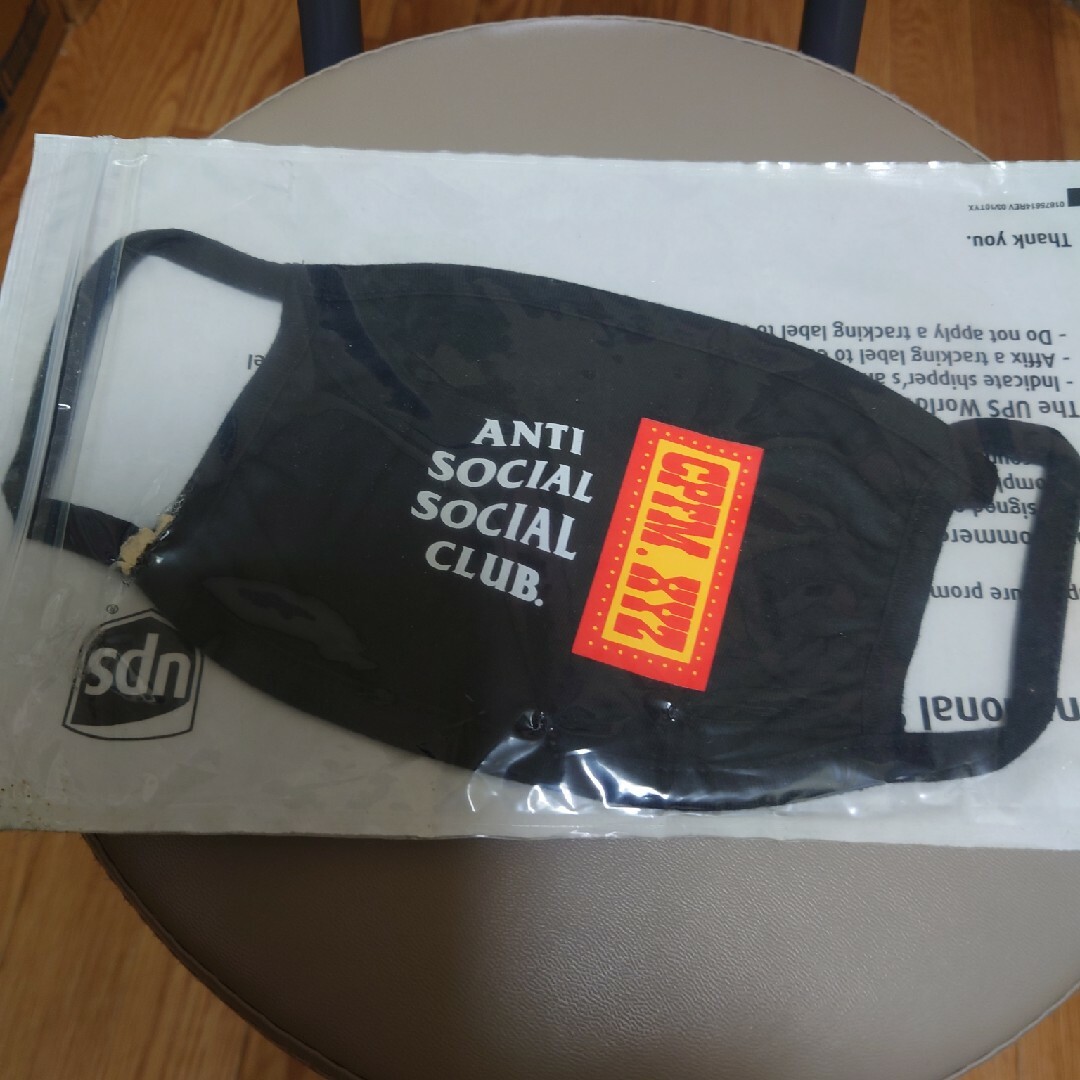 anti social social club mask