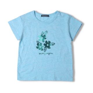 ムージョンジョン(mou jon jon)のムージョンジョン　Tシャツ　100cm 半袖　水色　新品　キラキラ(Tシャツ/カットソー)