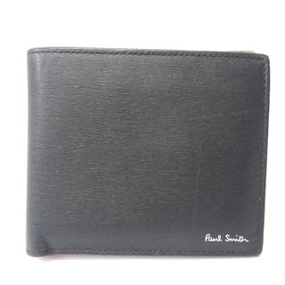 ポールスミス(Paul Smith)のポールスミス 二つ折り財布 ブラック/レッド Ft592032 中古(折り財布)