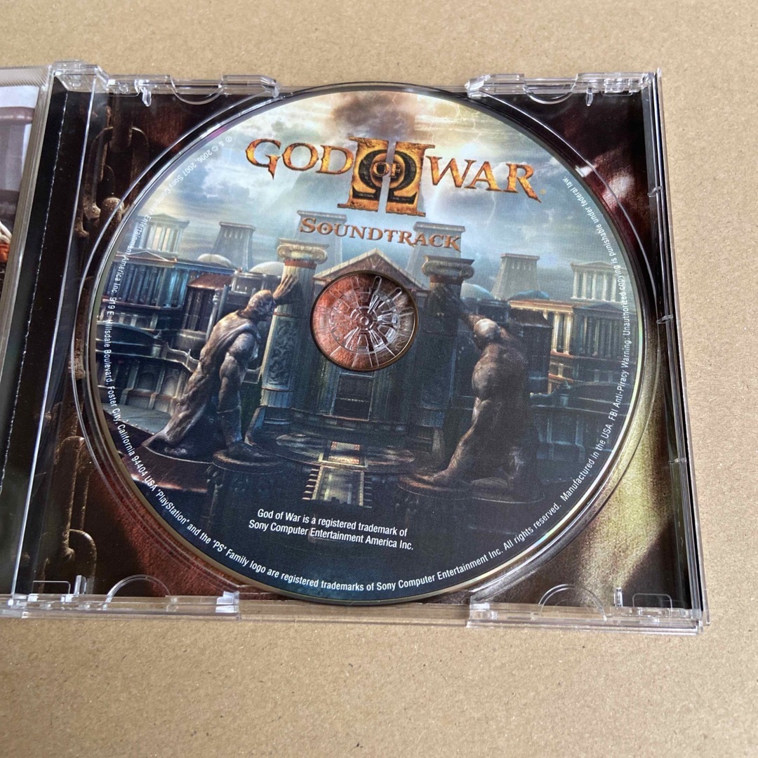 GOD OF WAR II SOUNDTRACK[輸入盤] エンタメ/ホビーのCD(映画音楽)の商品写真