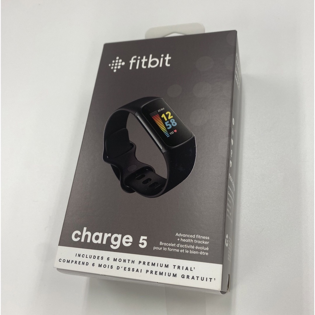 Fitbit charge 5 [ブラック/グラファイト]の通販 by こうへい's shop