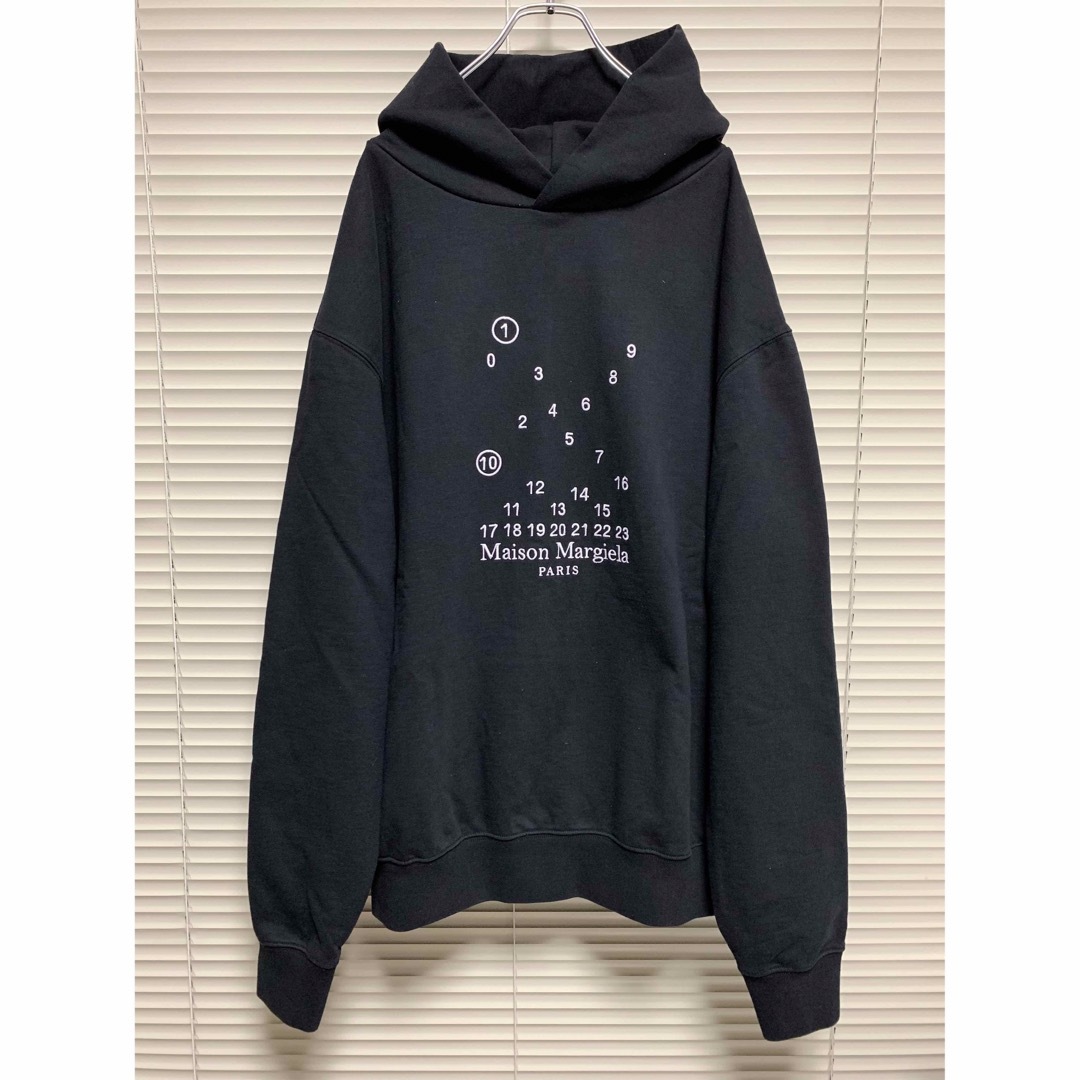 新品《 Maison Margiela 》オーバーサイズ ロゴ フーディー M