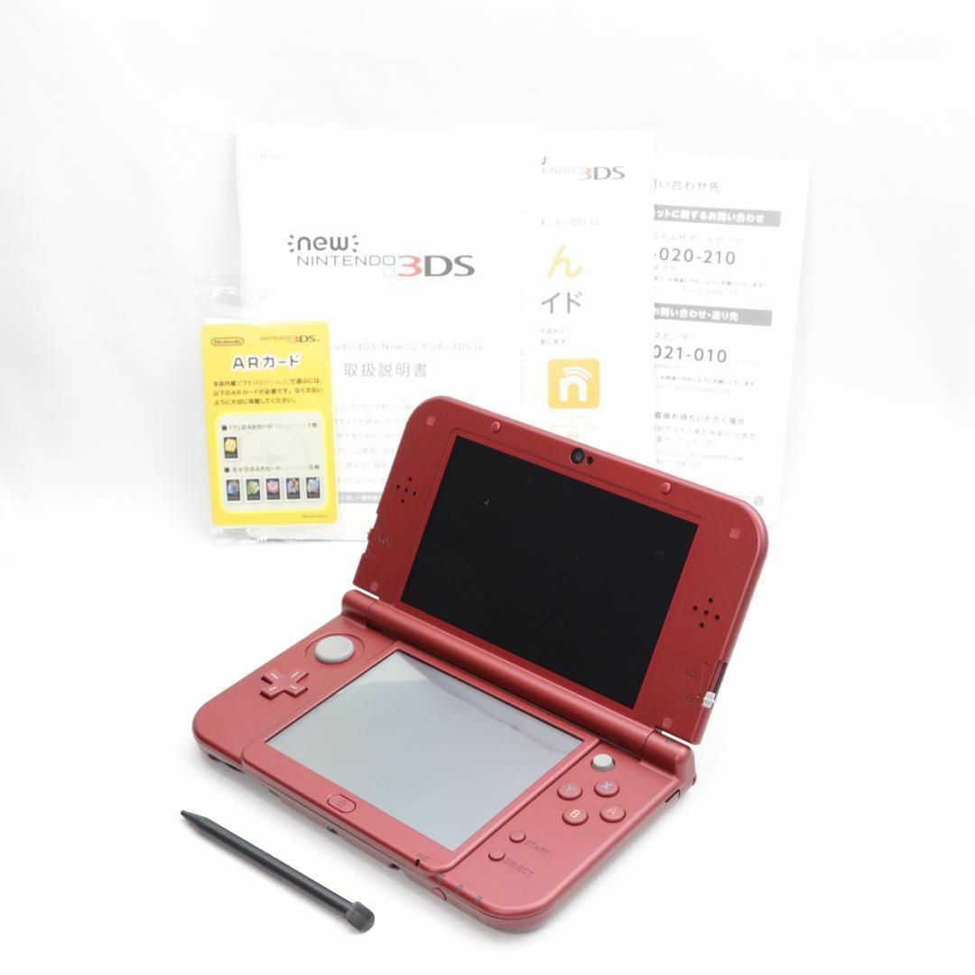 NEW ニンテンドー3DS LL 本体 メタリックレッド