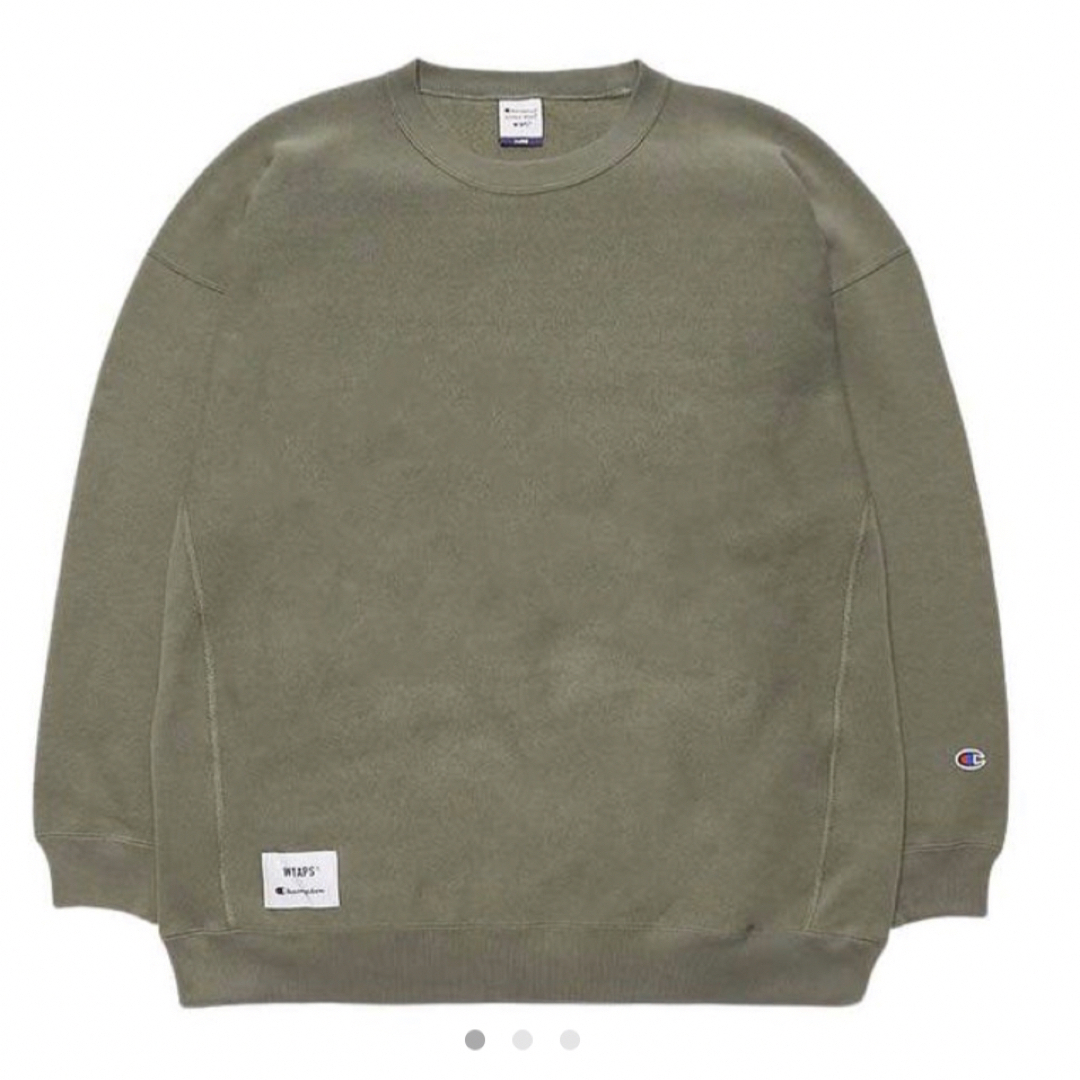 WTAPS × Champion Crewneck Sweat Olive L