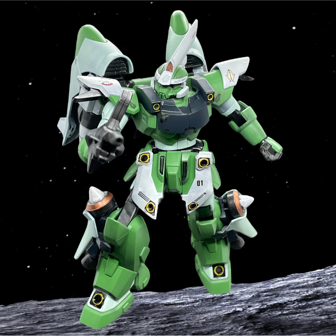 BANDAI(バンダイ)のHG 機動戦士ガンダムSEED ジン ハイマニューバ 1/144全塗装完成品！！ エンタメ/ホビーのおもちゃ/ぬいぐるみ(プラモデル)の商品写真