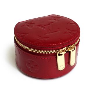 ヴィトン(LOUIS VUITTON) ヴェルニ ポーチ(レディース)(レッド/赤色系