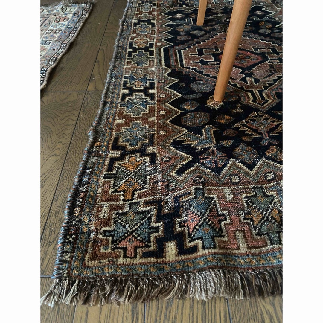 IDEE(イデー)のAntique qashqai rug インテリア/住まい/日用品のラグ/カーペット/マット(ラグ)の商品写真