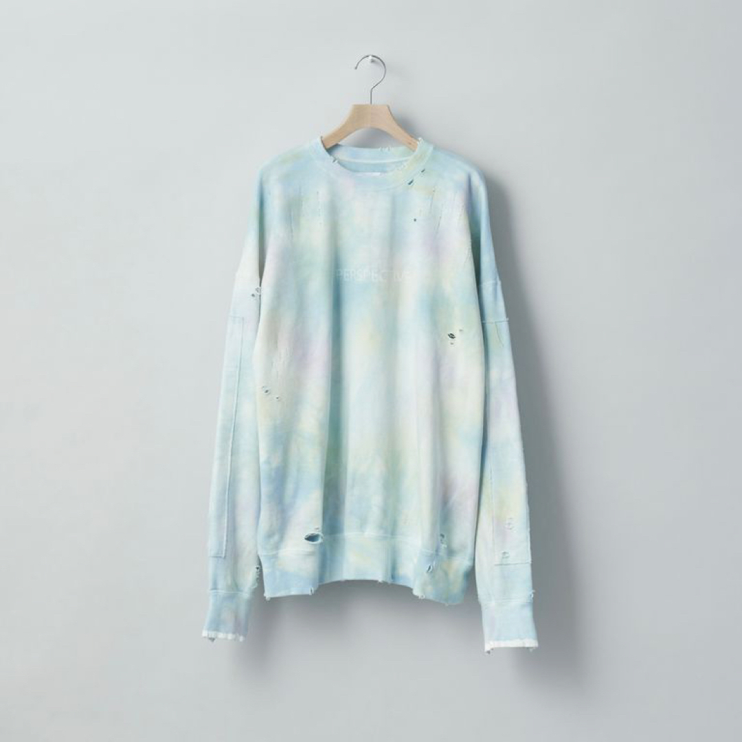 stein OVERSIZED REBUILD SWEAT LS　Tie Dye