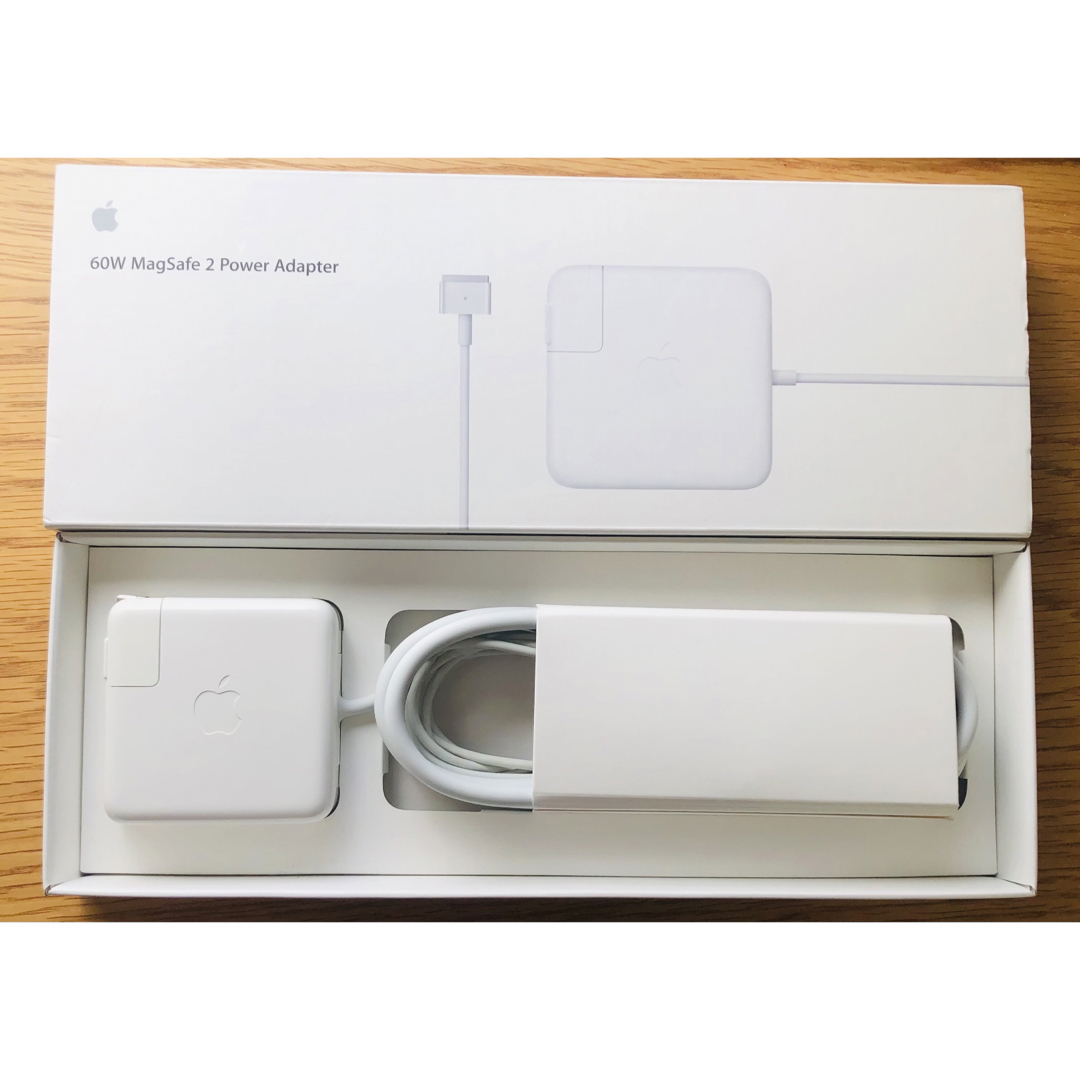 APPLE MagSafe 2 電源アダプタ 60W MD565J A ※箱付き