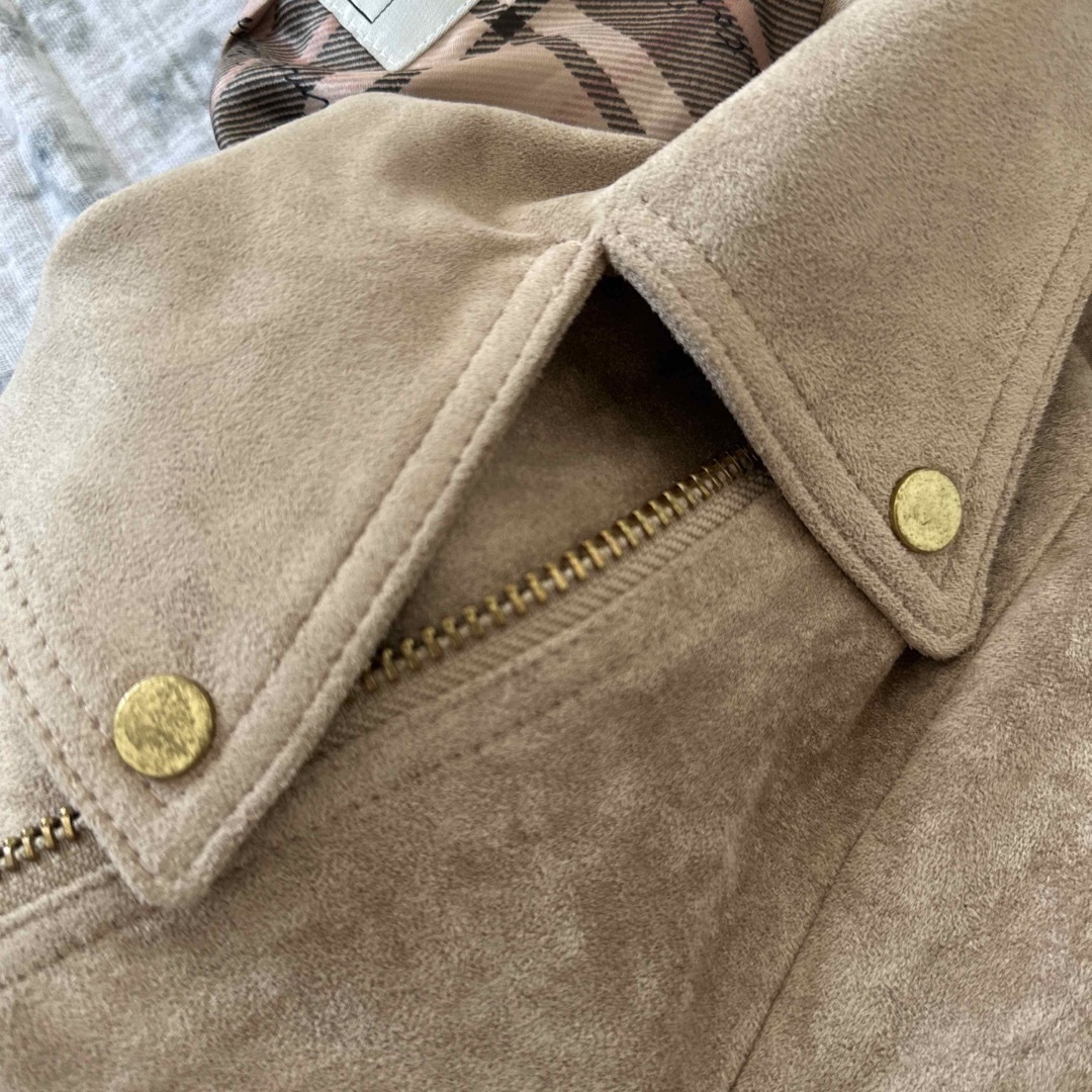 eimy istoire(エイミーイストワール)のエイミーイストワール✩︎⡱スエードライダース レディースのジャケット/アウター(ライダースジャケット)の商品写真