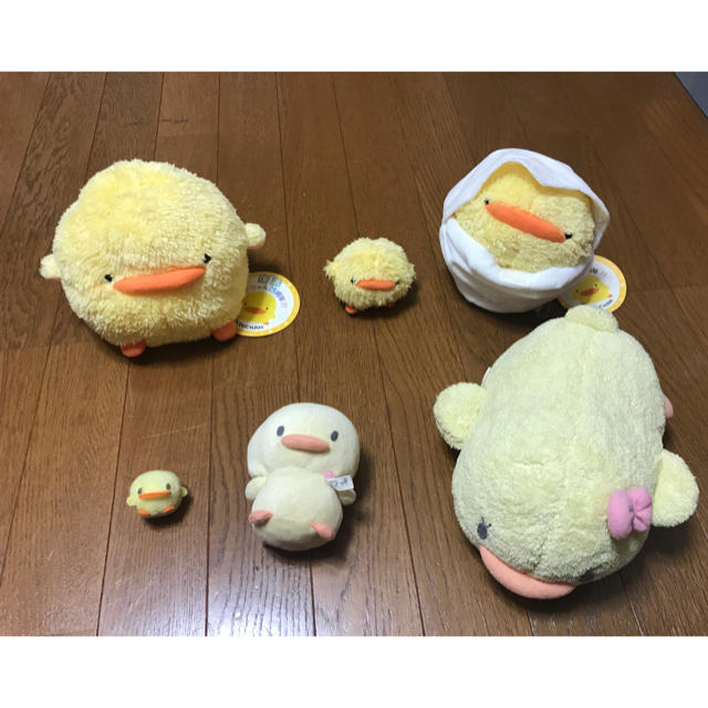 マザーグースの森ぴよちゃんぬいぐるみセット【レア】