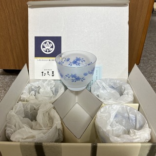 タチキチ(たち吉)のたち吉　冷茶5客セット(グラス/カップ)