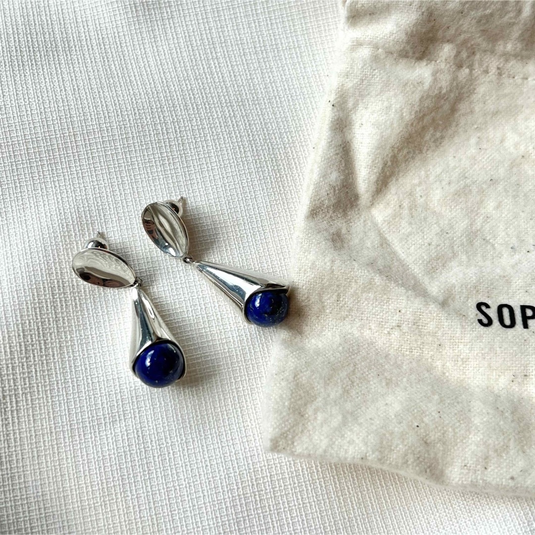 SOPHIE BUHAIソフィーブハイ シルバー×ラピスラズリピアス | フリマアプリ ラクマ