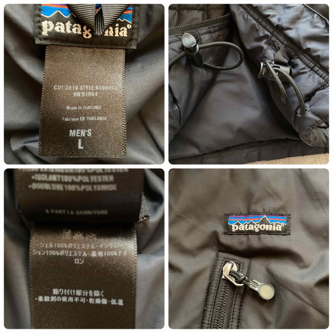 patagonia パタゴニア パフジャケット ブラック黒 XL 83990F4