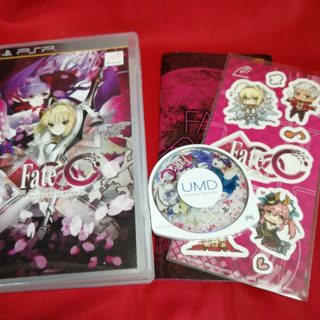 PSP Fate フェイト/エクストラ CCC