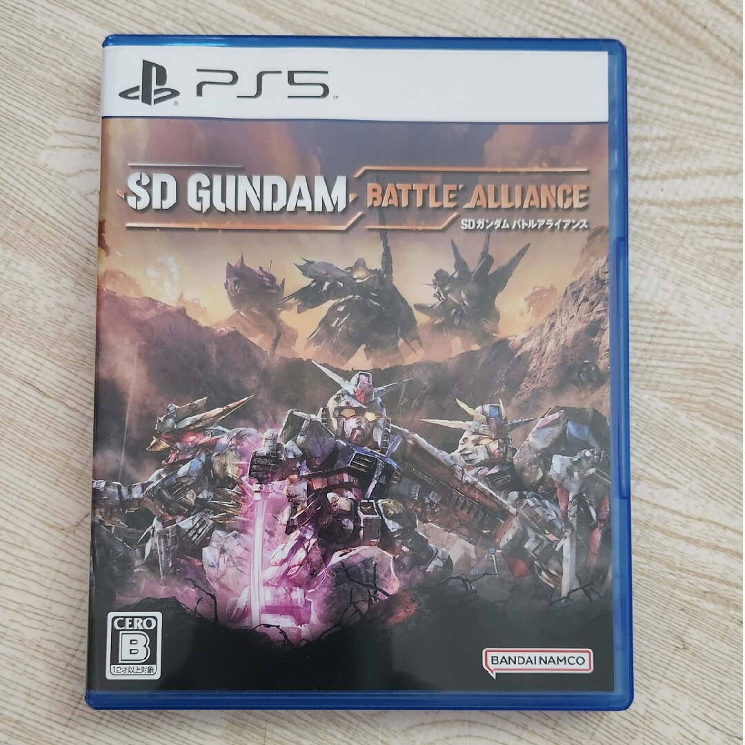 PS5 SD GUNDAM バトルアライアンス ガンダム エンタメ/ホビーのゲームソフト/ゲーム機本体(家庭用ゲームソフト)の商品写真