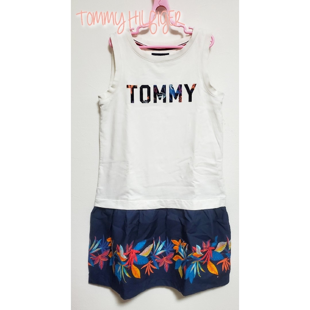 TOMMY HILFIGER(トミーヒルフィガー)の【12/160】トミーヒルフィガー　ワンピース キッズ/ベビー/マタニティのキッズ服女の子用(90cm~)(ワンピース)の商品写真