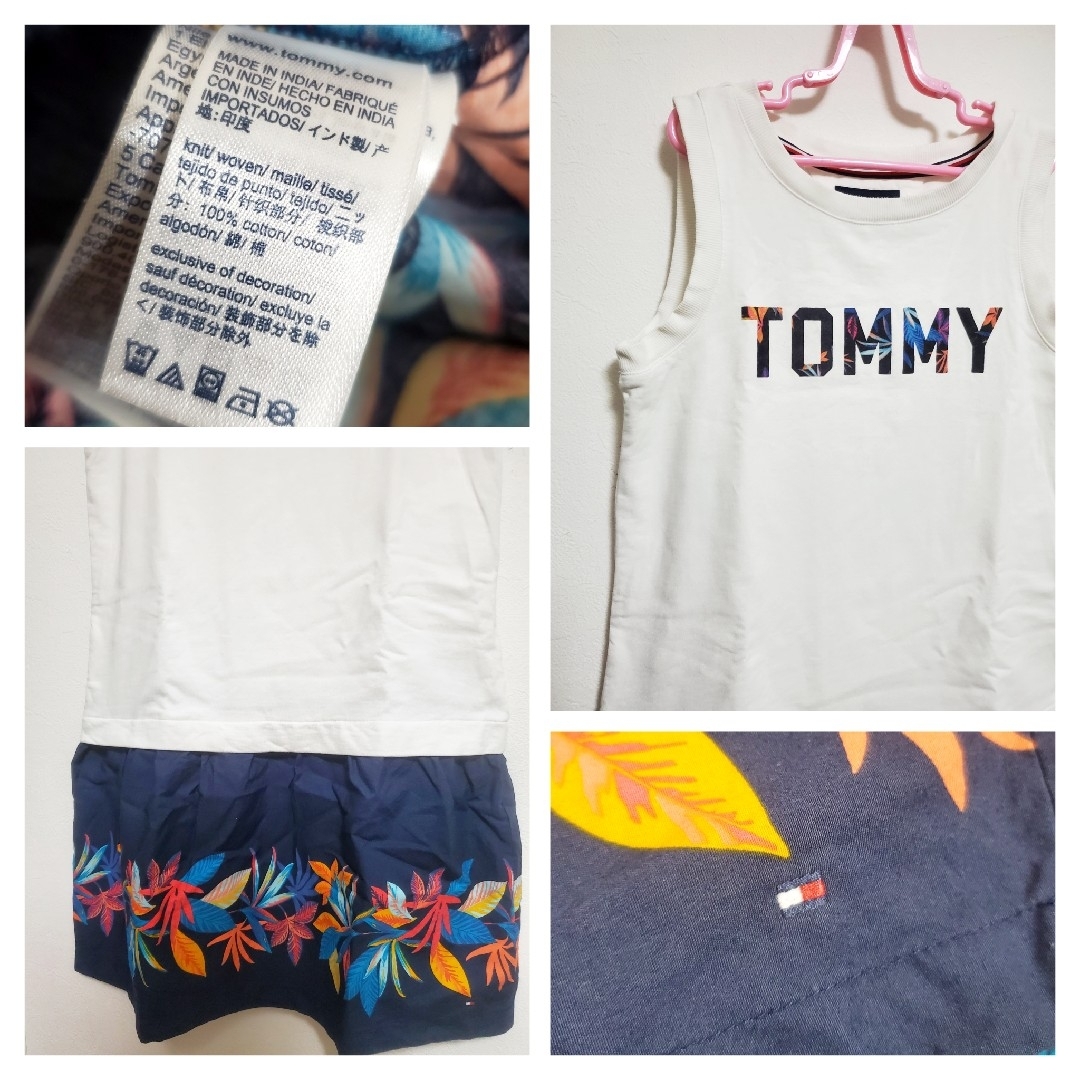 TOMMY HILFIGER(トミーヒルフィガー)の【12/160】トミーヒルフィガー　ワンピース キッズ/ベビー/マタニティのキッズ服女の子用(90cm~)(ワンピース)の商品写真