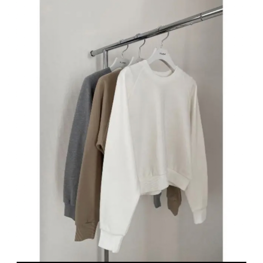 CLANE(クラネ)のCLANE BASIC RAGLAN SLEEVE SWEAT TOPS レディースのトップス(トレーナー/スウェット)の商品写真