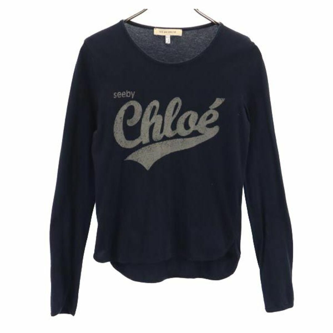 【タグ付き新品】SEE BY CHLOE　シーバイクロエ　ロゴ　トップス　長T