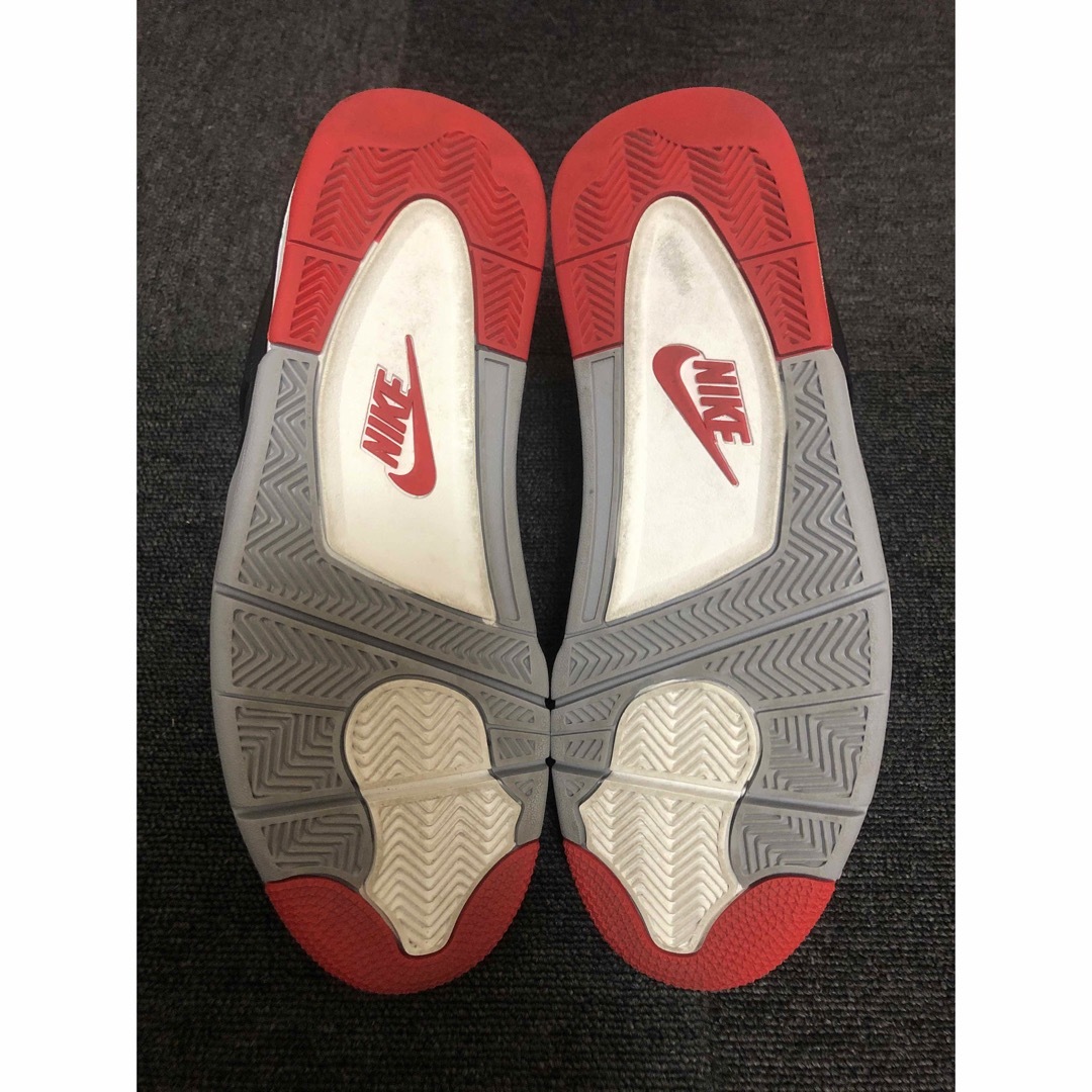 【美中古】NIKE AIR JORDAN 4 RETRO BRED 28cm