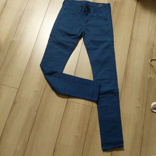 アズールバイマウジー(AZUL by moussy)のAZULBYMOUSSY　ストレッチカラースキニー　裏起毛(スキニーパンツ)