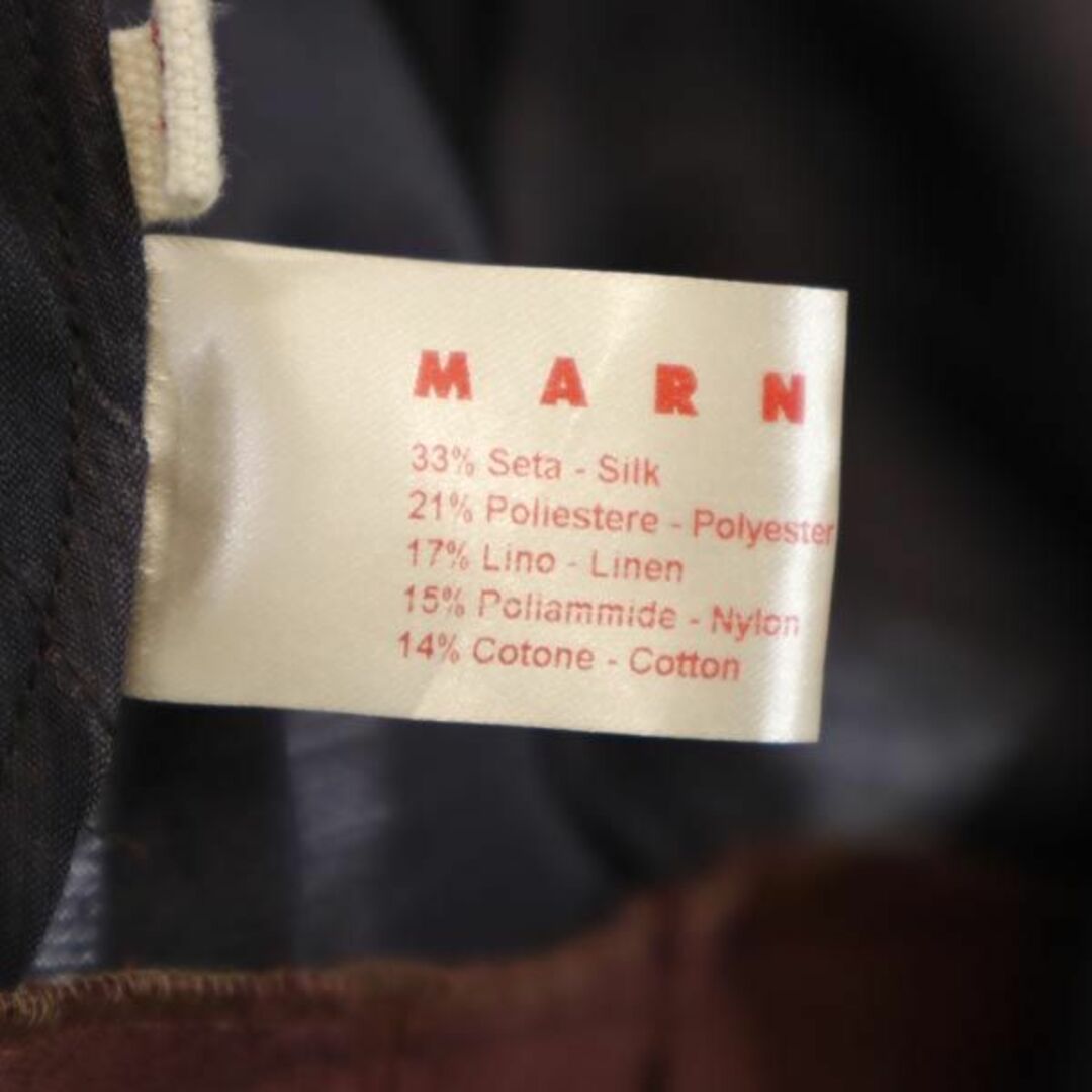 Marni - 未使用 マルニ イタリア製 シルクブレンド ノースリーブ