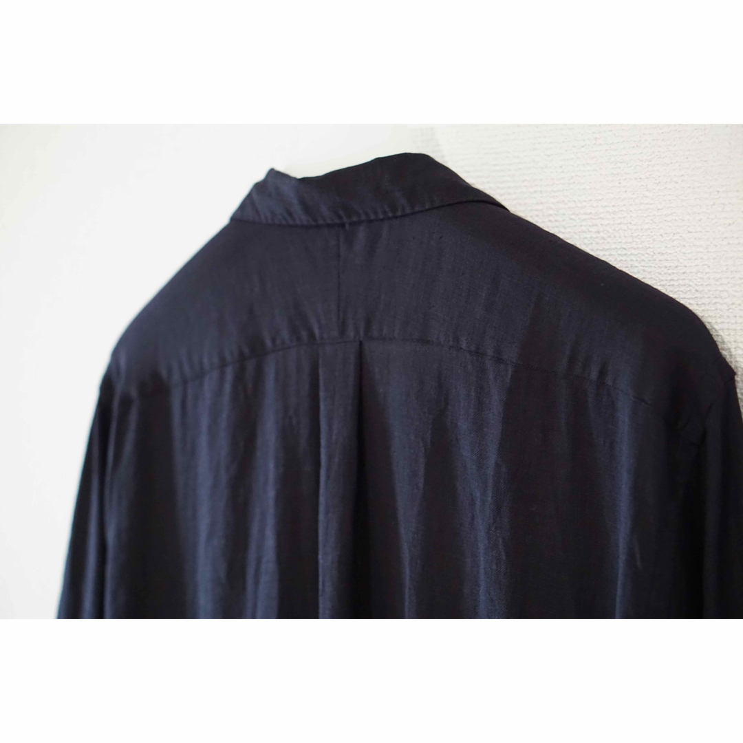 COMOLI - COMOLI | リネンツイル 半袖オープンカラーシャツの通販 by