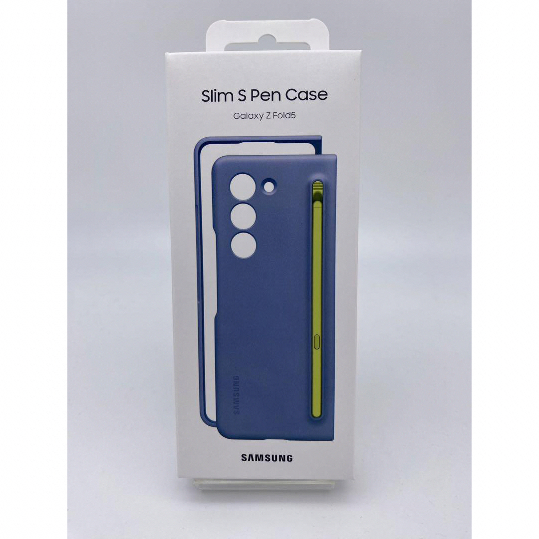 Galaxy Z Fold5純正 Slim S Pen Case アイシーブルー