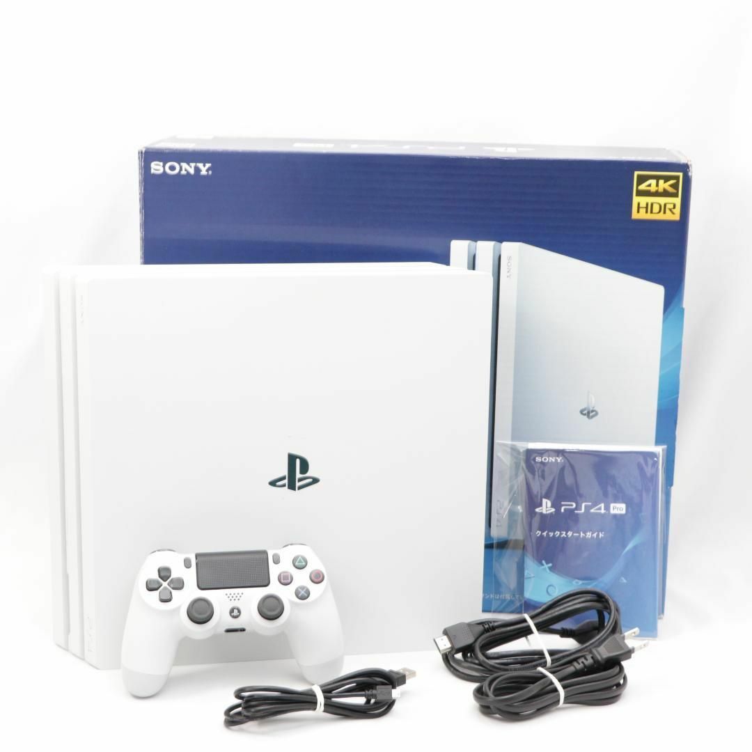 SONY PS4 pro 本体 グレイシャーホワイト CUH-7200 1TB