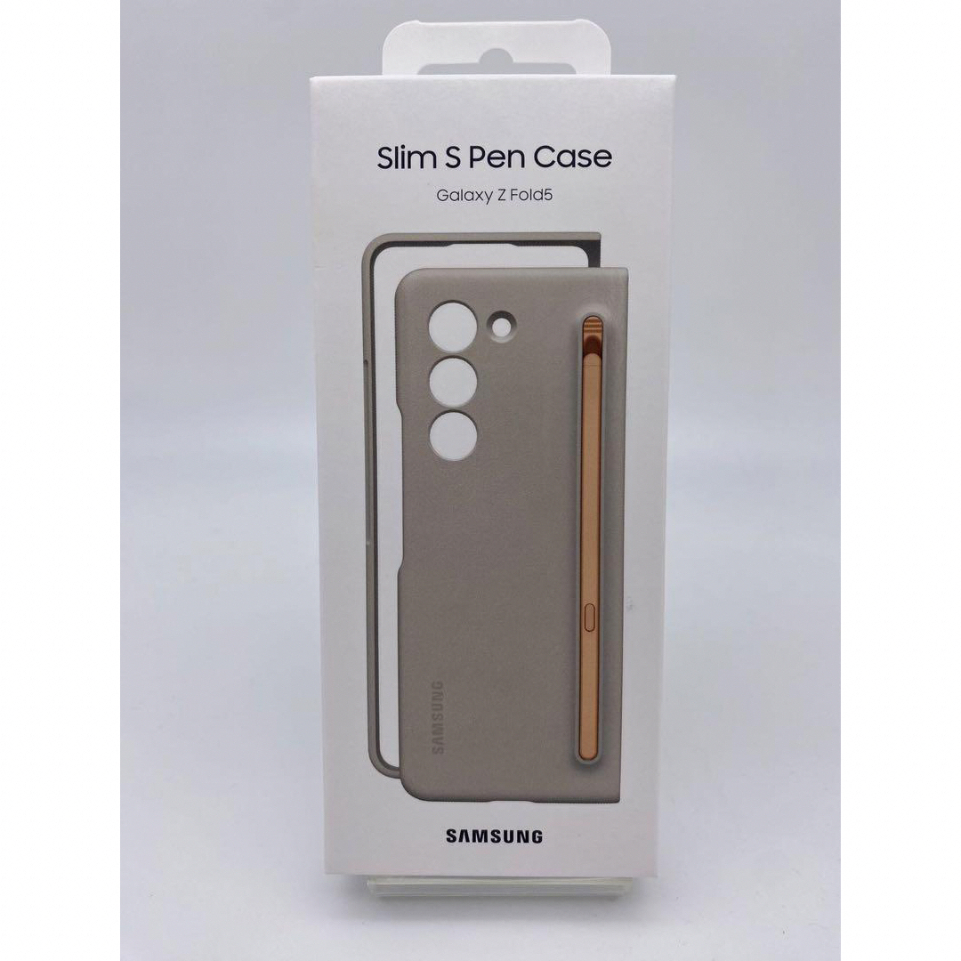 Galaxy Z Fold5 純正 Slim S Pen Case サンド - Androidケース