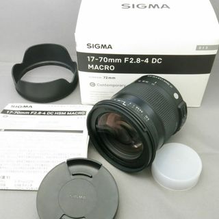 シグマ(SIGMA)のシグマ　ニコン用17-70mmF2.8-4DC OS（Ｃ）(レンズ(ズーム))