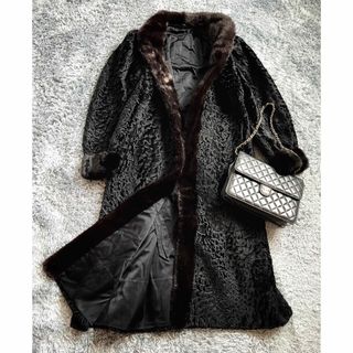 フォクシー(FOXEY) ファーコート(レディース)(ブラック/黒色系)の