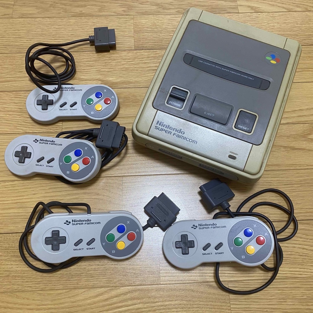 超特価★スーパーファミコン★本体＋箱付きソフト＋ガイドブックのまとめ売り★ 1