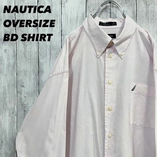 ノーティカ(NAUTICA)のアメリカ古着NAUTICAノーティカ　ヴィンテージオックスフォードBDシャツ刺繍(シャツ)