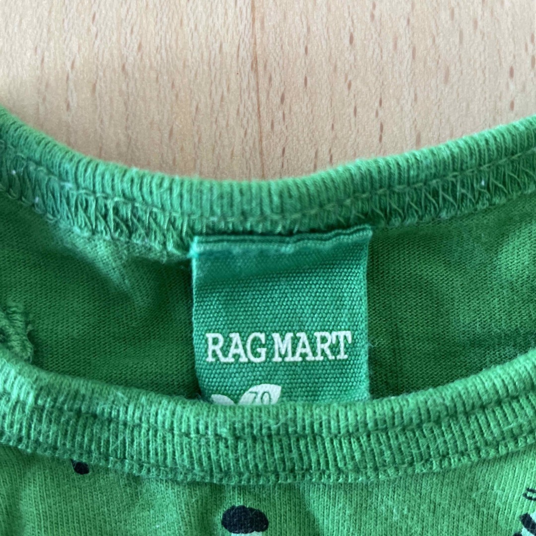 RAG MART(ラグマート)のRAG MART4点セット キッズ/ベビー/マタニティのベビー服(~85cm)(ロンパース)の商品写真