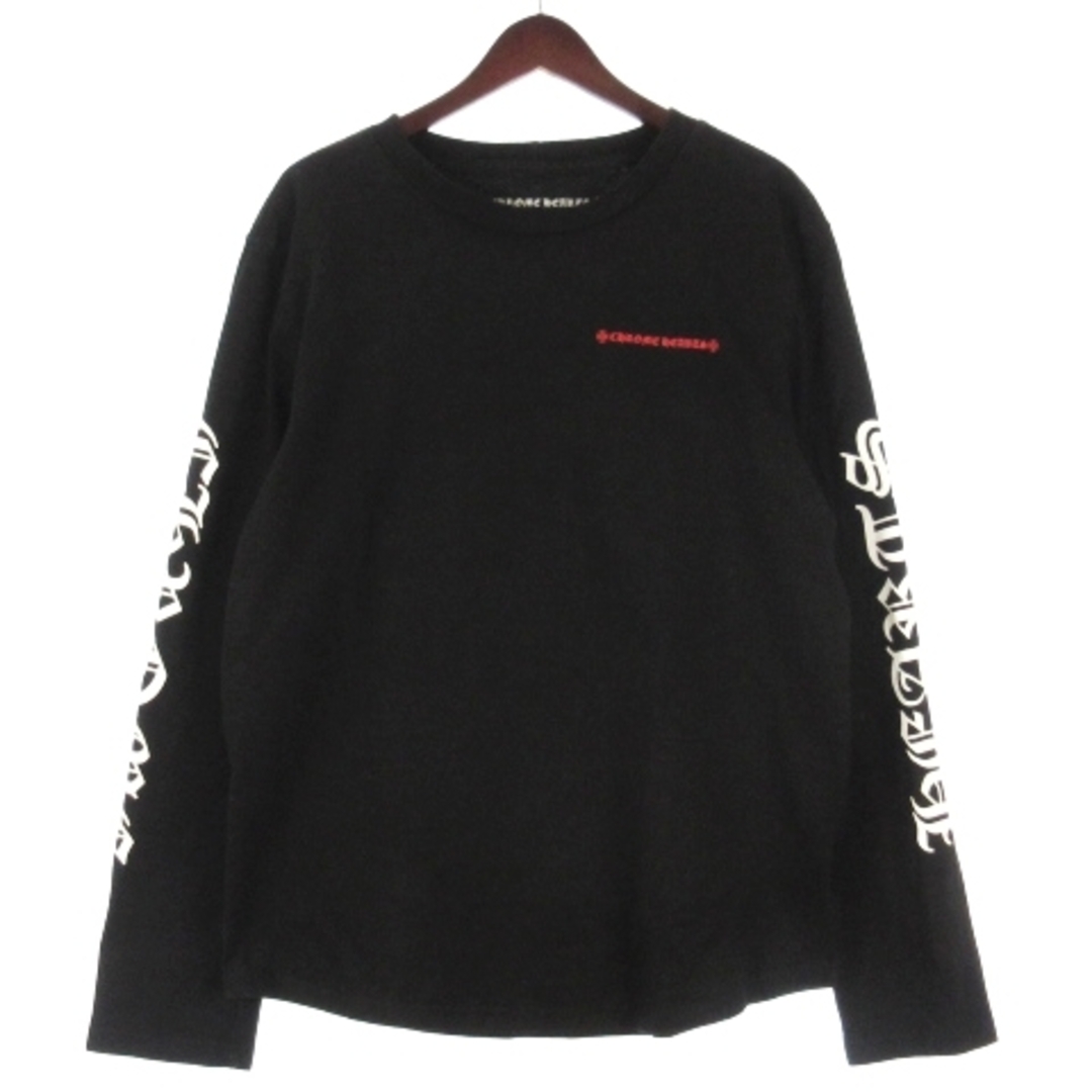 クロムハーツ マッティボーイ Tシャツ 長袖 プリント USA製 ブラック L