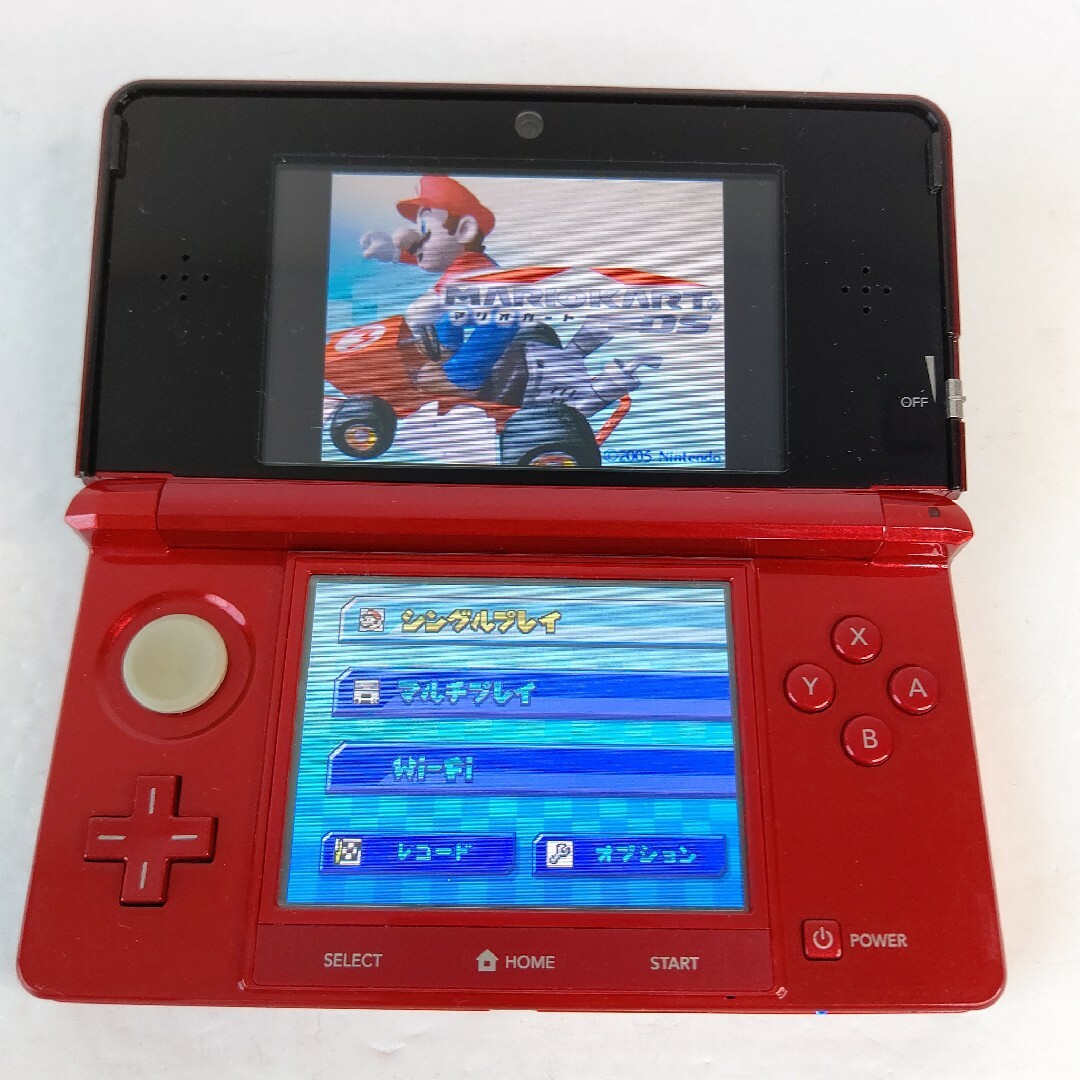 Nintendo　ニンテンドー3DS フレアレッド　極美品　任天堂　ゲーム機