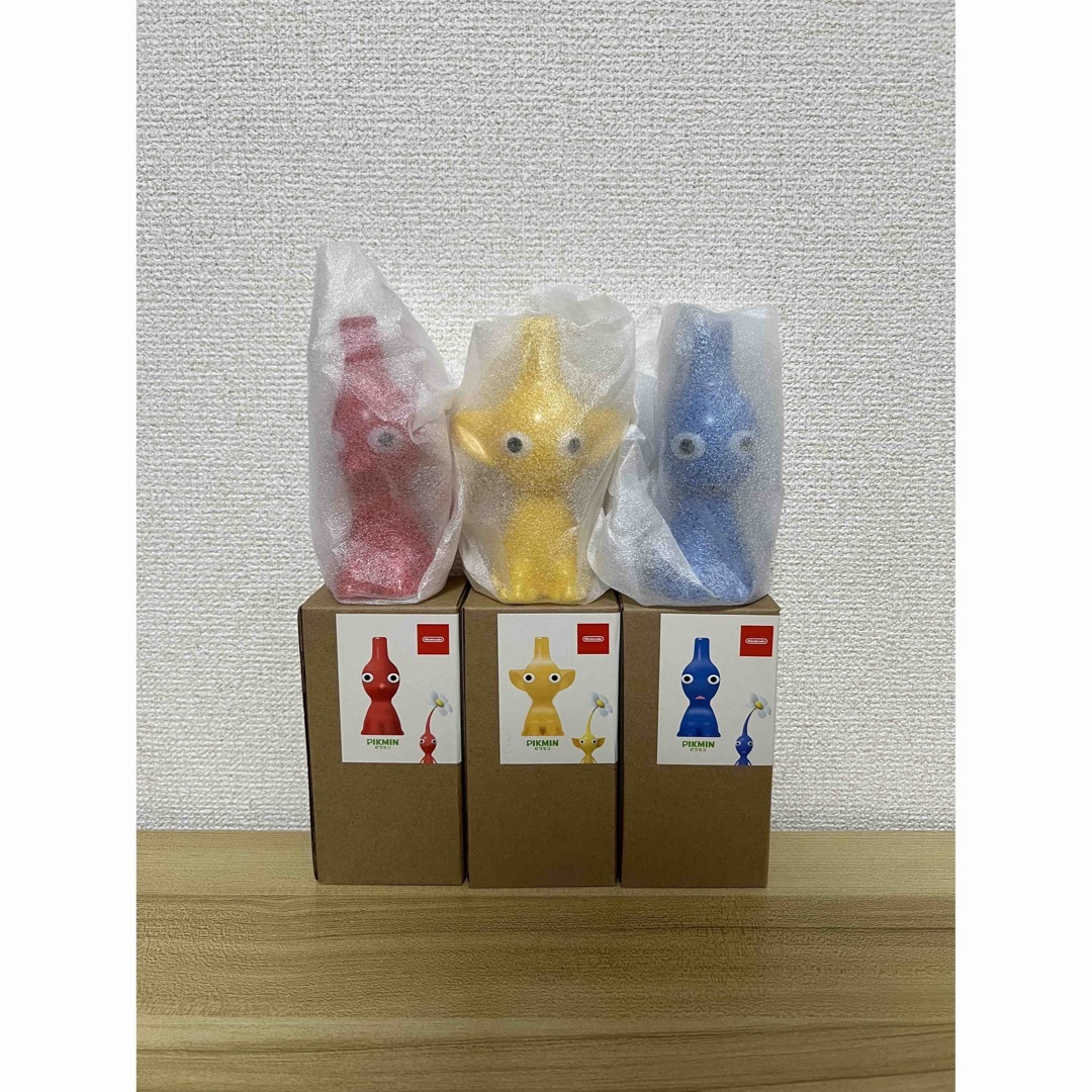 任天堂 - 一輪挿し PIKMIN Nintendo 赤 青 黄 ピクミン 3点セットの