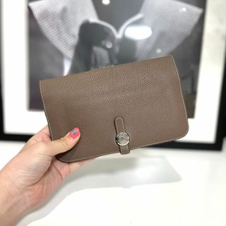 ★新品未使用★　HERMES 財布ドゴンデュオ  エトゥープ