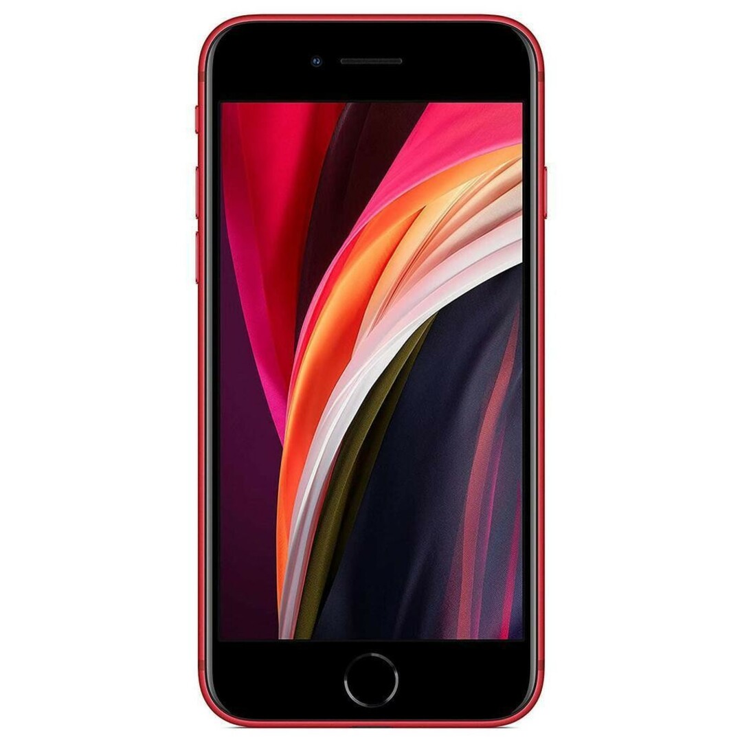 【★☆美品格安☆★】iPhone SE 第2世代 (SE2) 赤　レッド 64